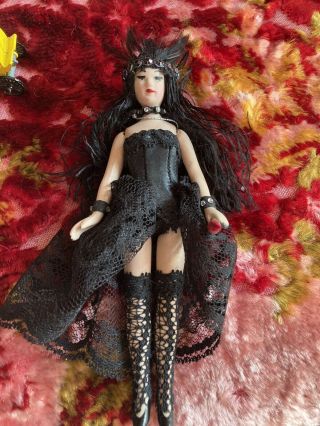 Gothic Artisan Made Doll House Doll 1:12