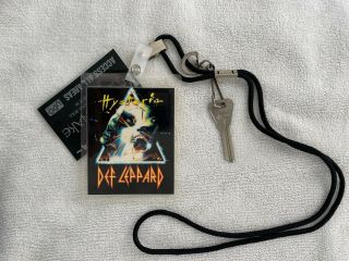 Whitesnake,  Def Leppard Tour ‘88,  Tawny Kitaen’s Backstage Pass Laminates