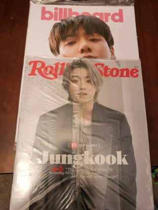 2021 Jungkook Rolling Stone And Billboard Magazines