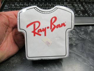 Rare 1990s Ray Ban Sunglasses Shrink Wrapped Tee Shirt Large Too Cool