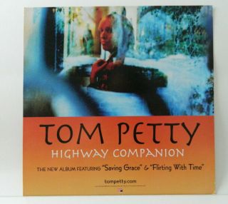 Tom Petty " Highway Companion " Double Sided 12x12 Promo Poster 2006