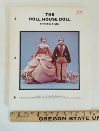 The Doll House Doll By Mildred Seeley Directions For Making Dolls & Patterns