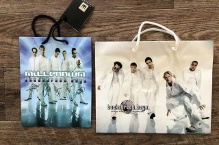 2 Backstreet Boys Gift Bag American Greetings & Winterland Vintage 2001