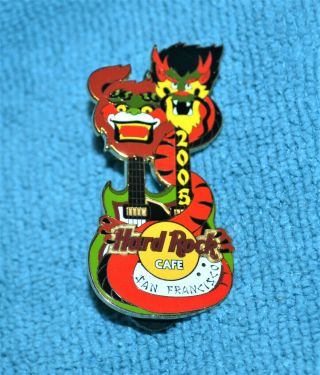 Hard Rock Cafe 2005 San Francisco Chinese Year Parade Dragon Pin 26399