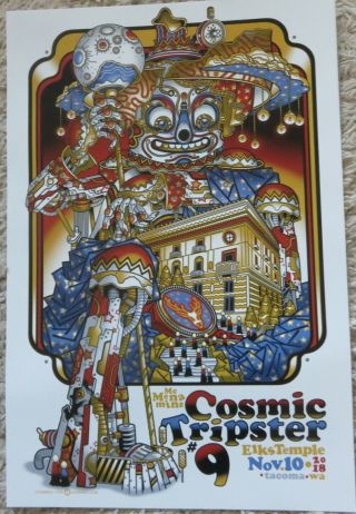 Cosmic Tripster Poster Mcmenamins Ix Tacoma 11 - 10 - 2018