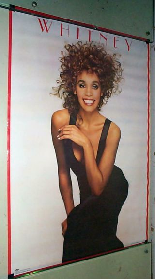 Whitney Houston Very Vintage 1987 Poster Last One