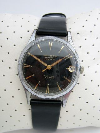 Oriosa Vintage Automatic Watch 21 Jewel Incabloc Swiss Made