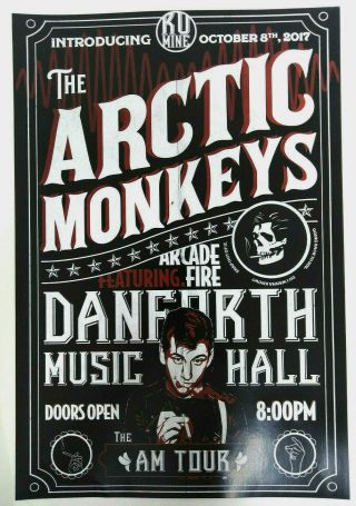 Arctic Monkeys Concert Poster / Music Posters / Home Wall Art Decor 47 X 32 Inch