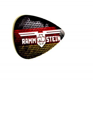 Rammstein Guitar Picks Usa Shipper