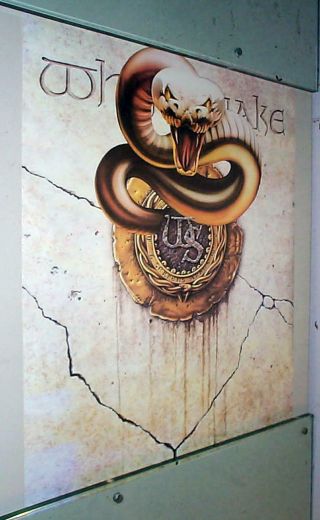 Whitesnake Vintage Logo Poster Last One