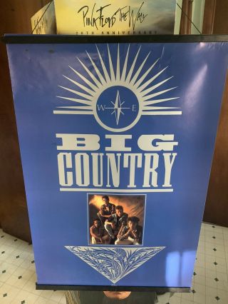 1984 Big Country The Crossing Album Promo Record Music Store Rock Music Poster