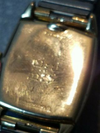 Vintage Hamilton Men ' s Watch 10 k gold filled - 3