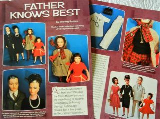7p History Article,  Pics - Vtg Remco Littlechap Doll House Dolls & Furniture