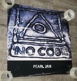 1996 Pearl Jam No Code Wall Poster (inv.  No.  9801)