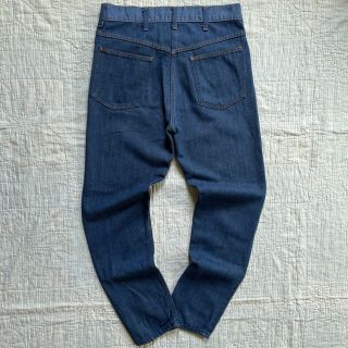 Vintage 60s - 70s Jcpenney Ranchcraft Cotton Blend Dark Jeans Measured 30x28.  5