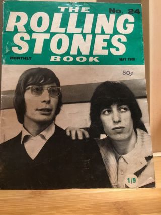 Rolling Stones Monthly Book 24 May 1966 Charlie Watts Fan Club Vintage