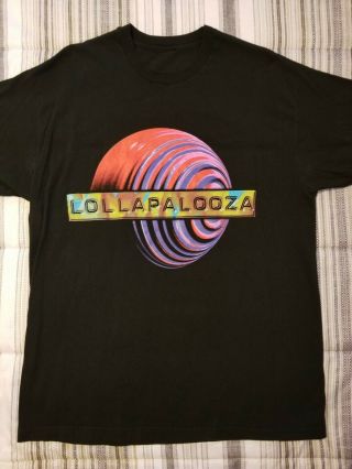 Vintage Lollapalooza 1996 Concert T - Shirt Xl,  Vg