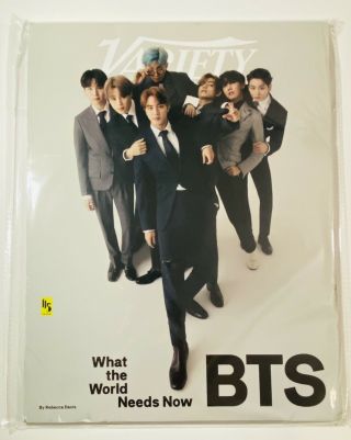 Bts - Official Variety 2020 Group Cover [full Magazine]