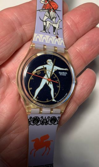 Vintage Swatch Watch Discobolus Gk141