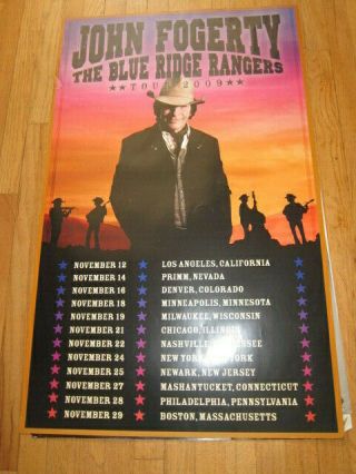 Blue Ridge Rangers Tour 2009 Promo Poster 22x36