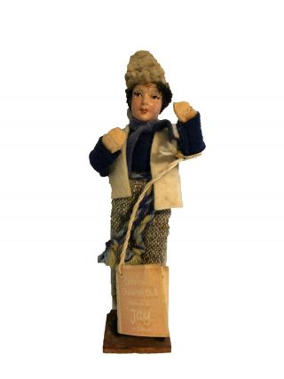 Jays Handmade Connemara Man Doll With Red Tag
