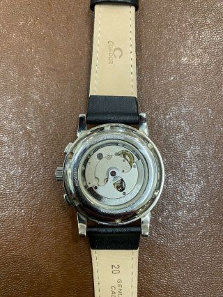 Rotary Wrist Watch.  Automatic Movement Day,  Date And Month With Moonphase Dial. 3