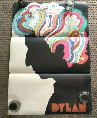 Bob Dylan Poster Milton Glaser Bob Dylan 