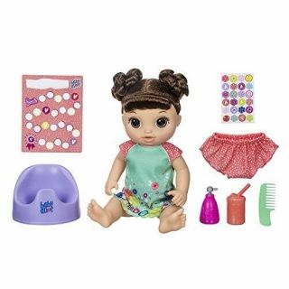 Baby Alive Doll Kids Toy Potty Chair Toilet Play Set Talking Sounds Toddler