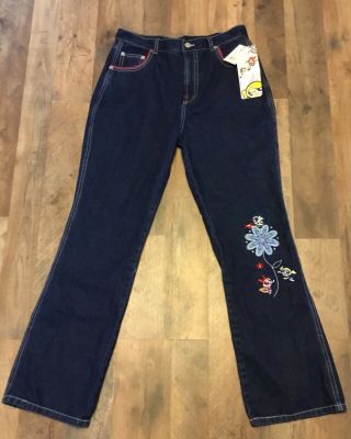 Vintage Powerpuff Girls Cartoon Network Denim Jeans X - Large 14/16