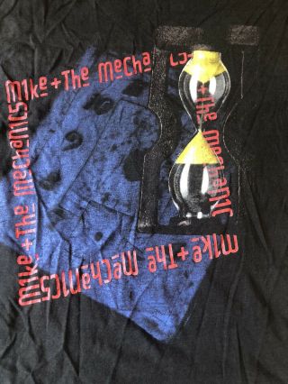 Vintage 1989 Mike And The Mechanics The Living Years Tour Shirt Xl 19” X 27.  5”
