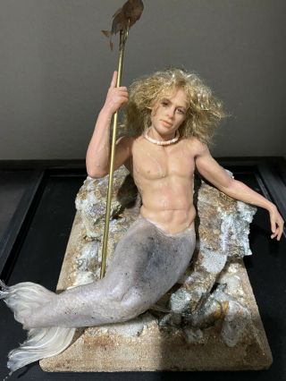 Fairy In The Attic Fita Male Mermaid One Of A Kind Oak Gay Interest