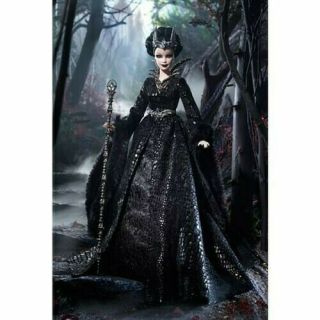 Queen Of The Dark Forest Barbie Doll Never Removed From Box,  Or Shipper