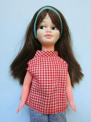 Fab Rare Vintage 1970 Htf Pedigree Sindy Doll Sister Patch Friend Poppet Doll