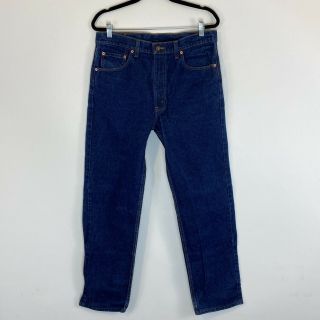 Vintage Levis 505 Dark Wash Blue Jeans 35 X 31