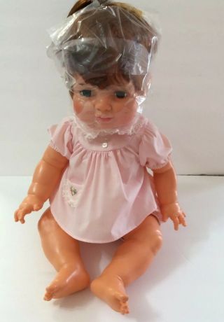 1973 Ideal Baby Crissy Doll 24” Red Grow Hair Soft Nib