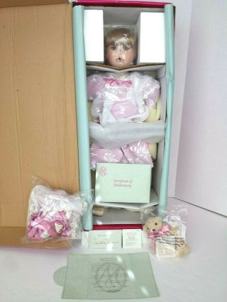 Rare And Nrfb Marie Osmond Mary Victoria Porcelain Doll 85