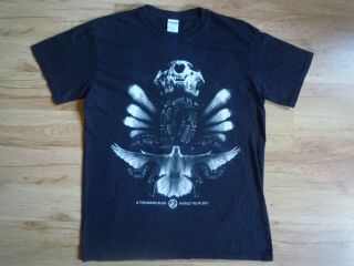 Linkin Park A Thousand Suns:world Tour 2011 T - Shirt Size M