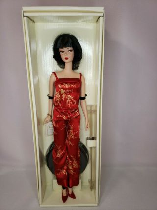Chinoiserie Red Midnight Silkstone Barbie Doll 2004 Bfc Gold Mattel C6259 Nrfb