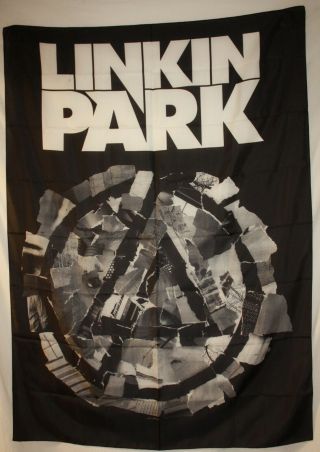 Linkin Park Atomic Age Chester Bennington Cloth Fabric Poster Flag 30 " X 40 "