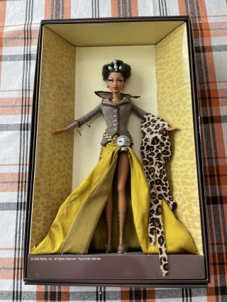 Byron Lars Tatu Barbie Doll Treasures Of Africa Limited Edition 2002 Mattel Nrfb