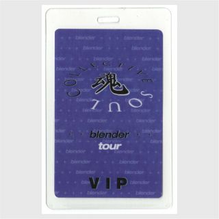 Collective Soul 2000 Blende Concert Tour Band Vip Laminated Backstage Pass