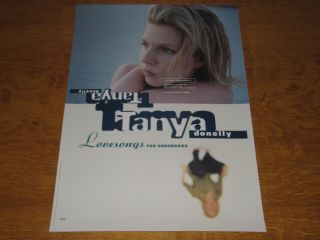 Tanya Donelly - Lovesongs For Underdogs - Uk 4ad Promo Poster - Near
