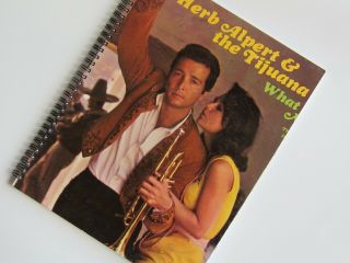 For The Herb Alpert What Now My Love Fan W/everything Album Cover Notebook
