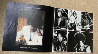 Thin Lizzy Renegade Tour 1981 Programme And Poster 3