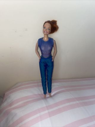 Ginger Spice Barbie Doll.  Geri Halliwell.  Red Head.  Collectors Item.  Vintage 90’s