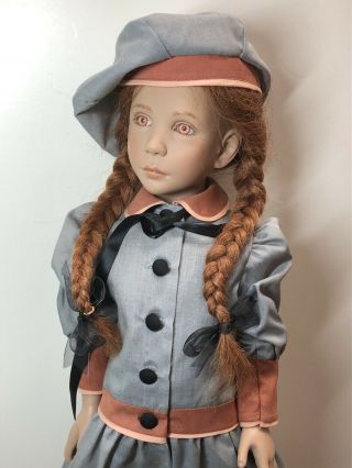 19” Sonja Hartman Limited Artist Vinyl Doll Jolie Grey 73/250 W/ Box