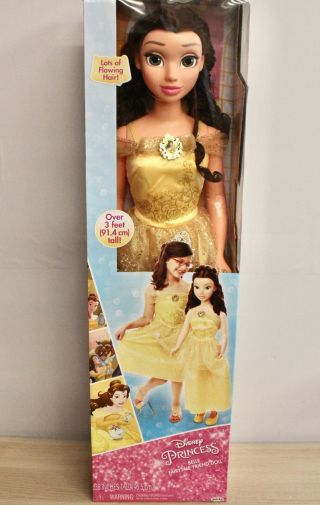 Disney Princess Belle Life Size 3ft Fairytale Friend Doll 36 "
