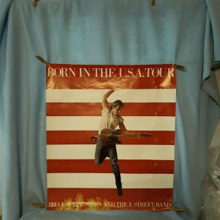 Bruce Springsteen Born In The Usa Tour Poster 1985 24x28