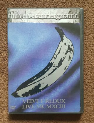 The Velvet Underground - Velvet Redux - Live Mcmxciii Dvd