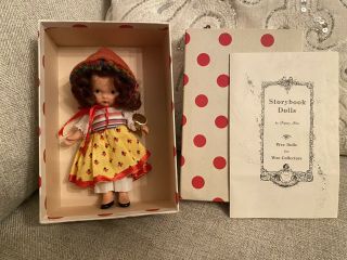 Early 114 Nancy Ann Storybook Doll Pudgy “over The Hills To Grandma’s House”